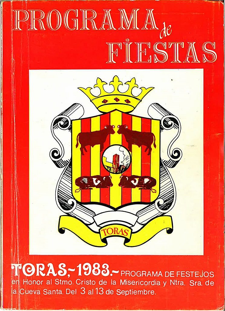 Libro de Fiestas Torás - 1983