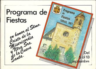 Libro de Fiestas Torás - 1987
