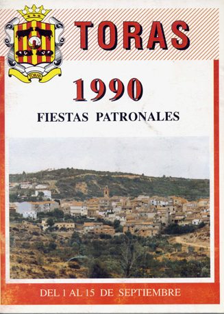 Libro de Fiestas Torás - 1990