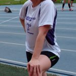 Loli Hernández después de la carrera